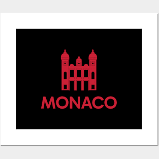 Monaco National Symbol Posters and Art